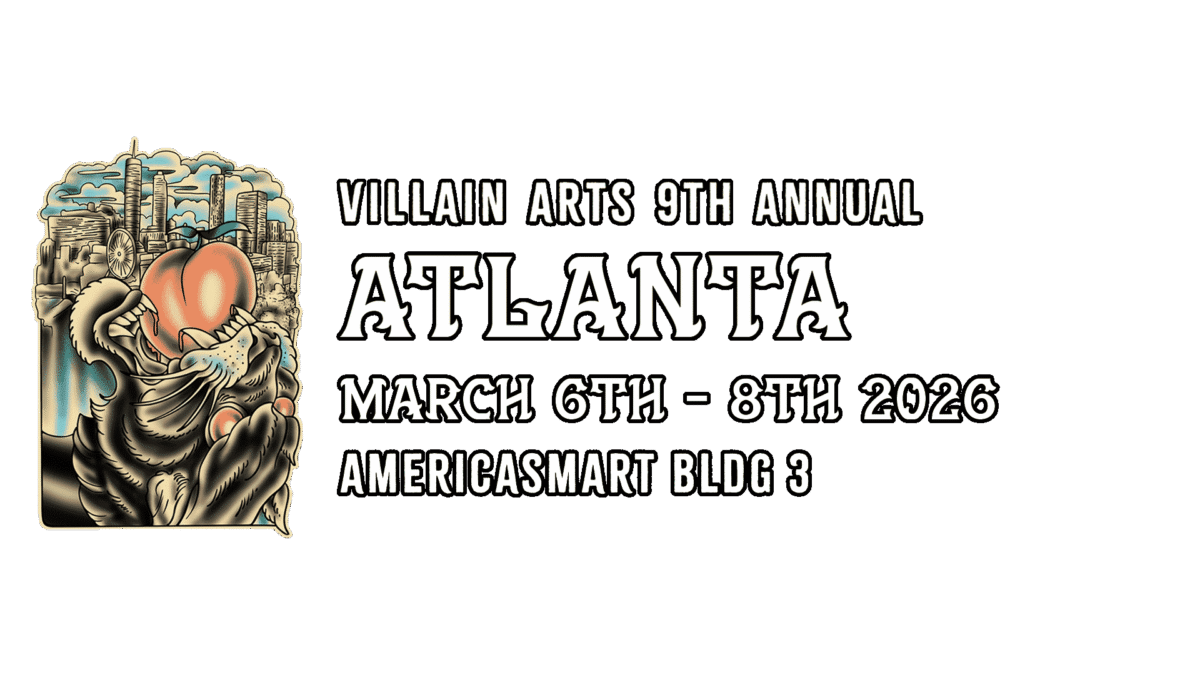 Villain Arts Atlanta Tattoo Arts Festival tattoo event