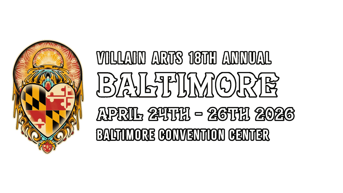 Villain Arts Baltimore Tattoo Arts Festival tattoo event