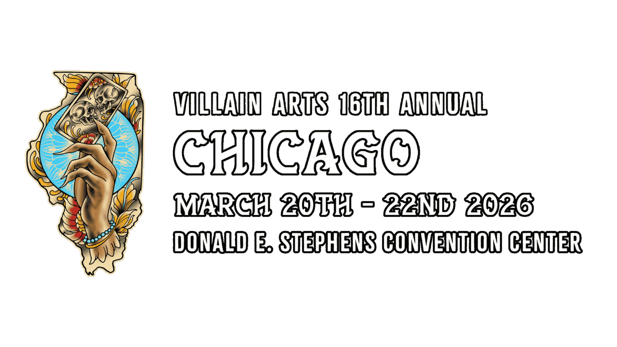 Villain Arts Chicago Tattoo Arts Festival tattoo event