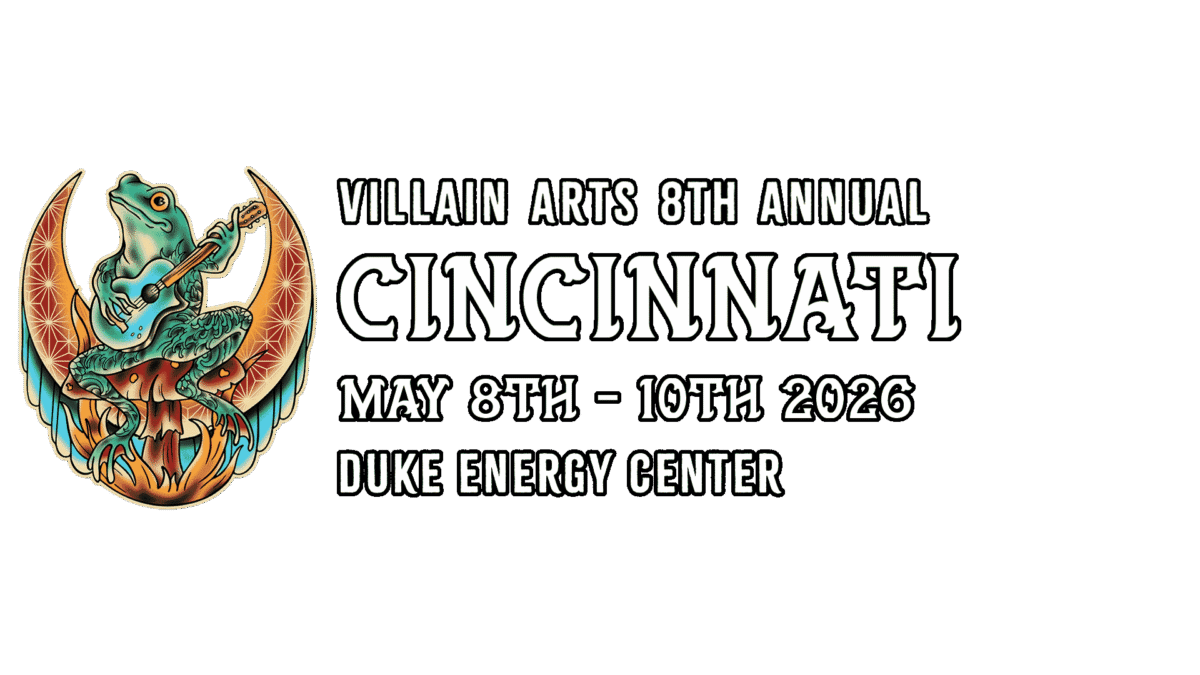 Villain Arts Cincinnati Tattoo Arts Festival tattoo event