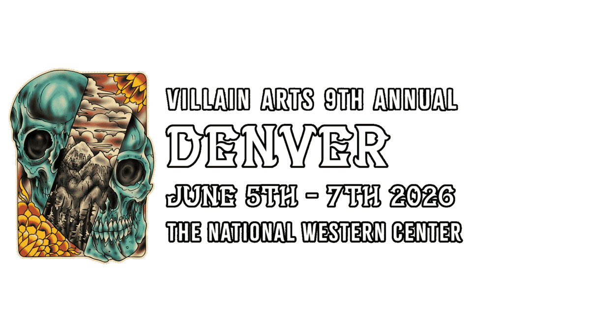 Villain Arts Denver Tattoo Arts Festival tattoo event