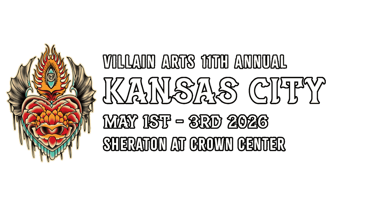 Villain Arts Kansas City Tattoo Arts Festival tattoo event