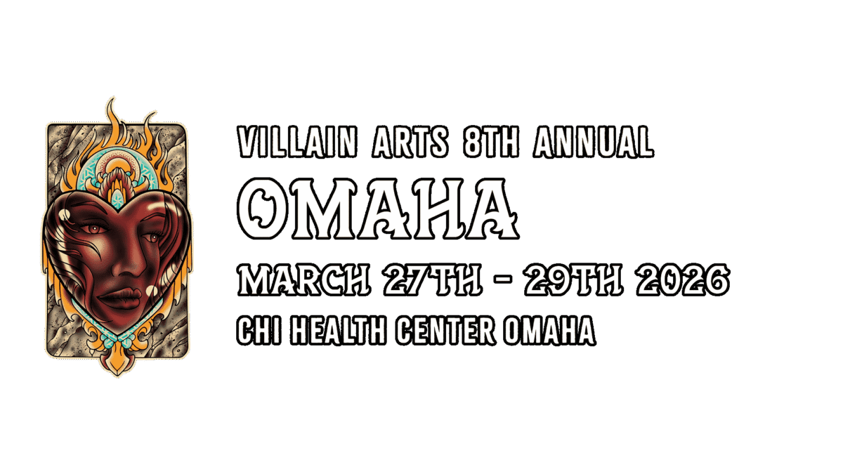 Villain Arts Omaha Tattoo Arts Festival tattoo event