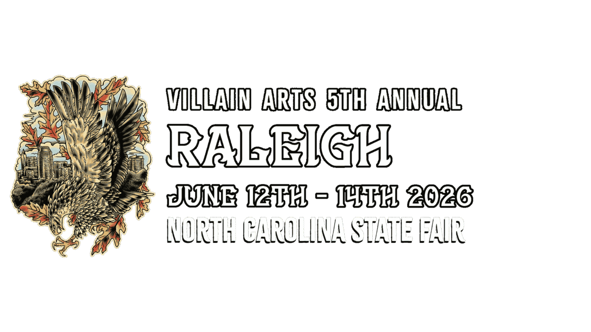 Villain Arts Raleigh Tattoo Arts Festival tattoo event