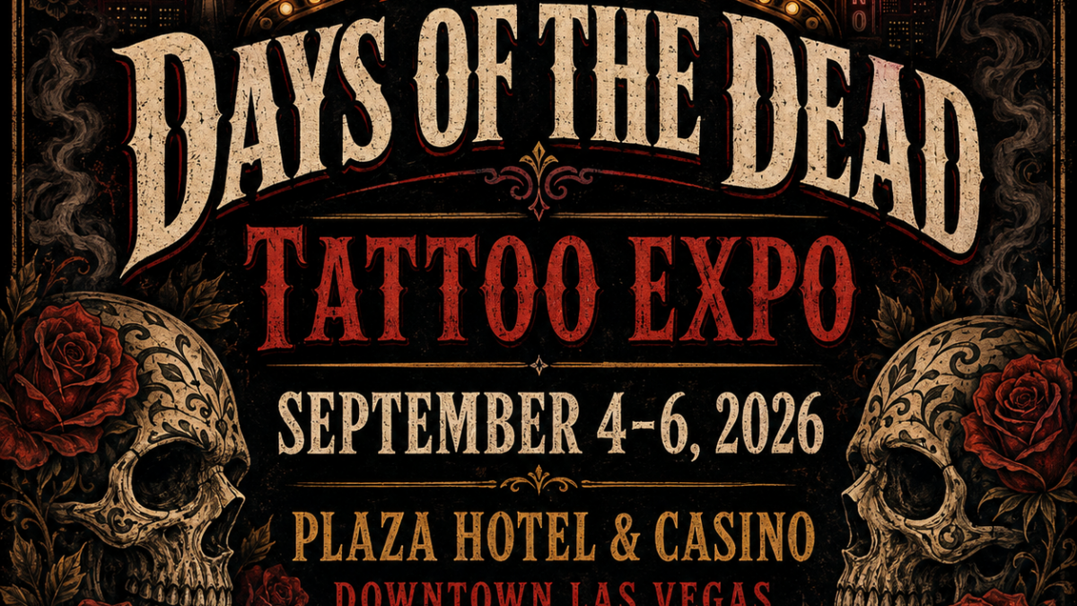 Days of the Dead Las Vegas 2026 editorial event poster